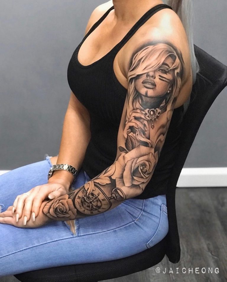 Tatuajes de mangas para mujeres las mejores ideas y diseños Mujer