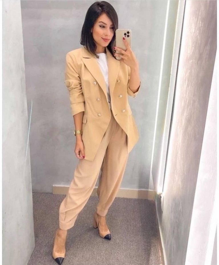 8 Formas De Combinar Un Blazer Color Nude Mujer Saludable 10 Todo