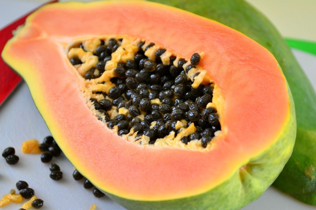 Dieta de las semillas de papaya