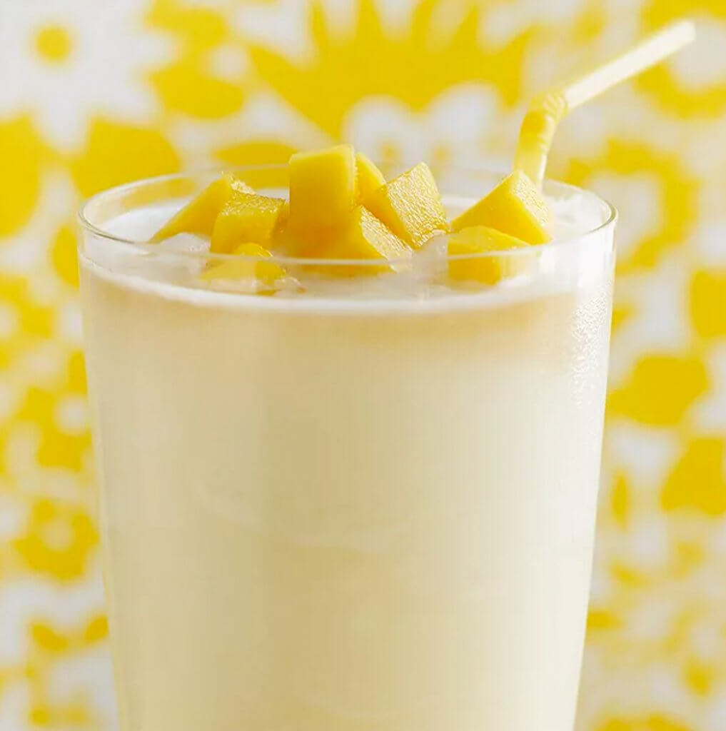 Licuado de coco y piña