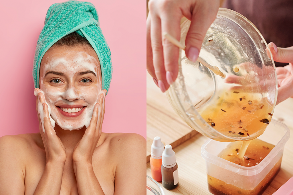 Receta para hacer jabón de leche de arroz para aclarar la piel