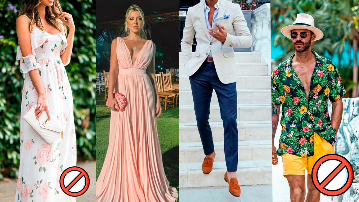 10 reglas de vestuario para asistir a una boda en la playa - Mujer  saludable 10 | Todo para la mujer moderna