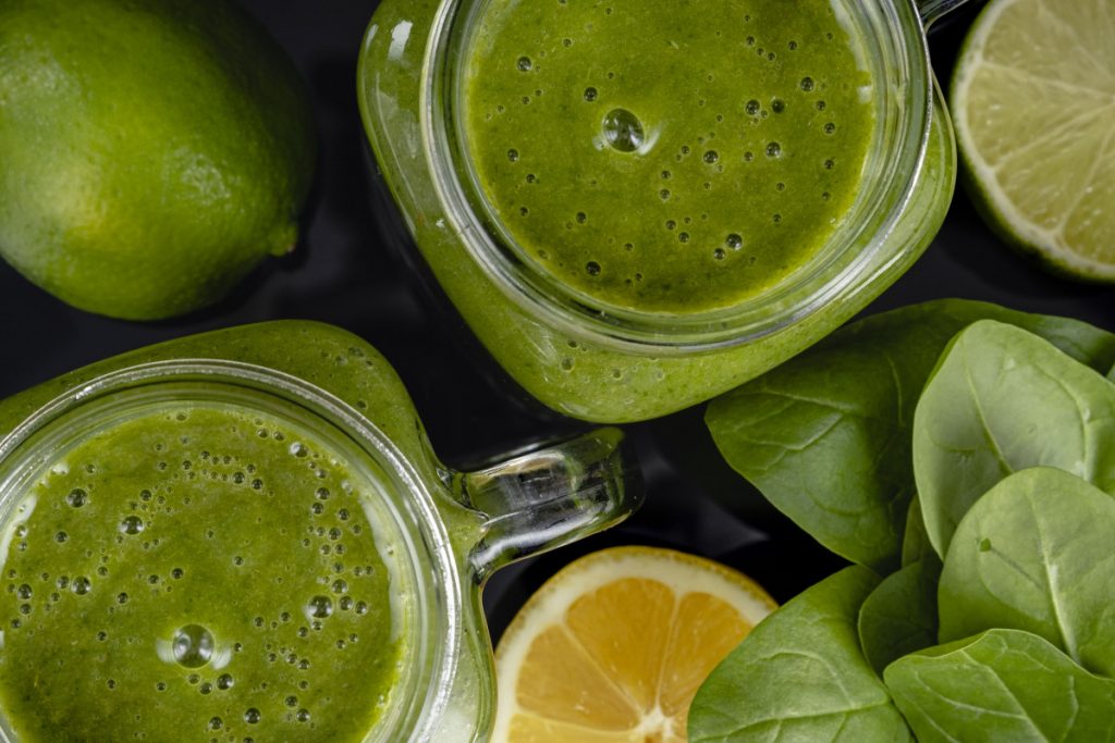 Batido verde para desayunar y tener más energía
