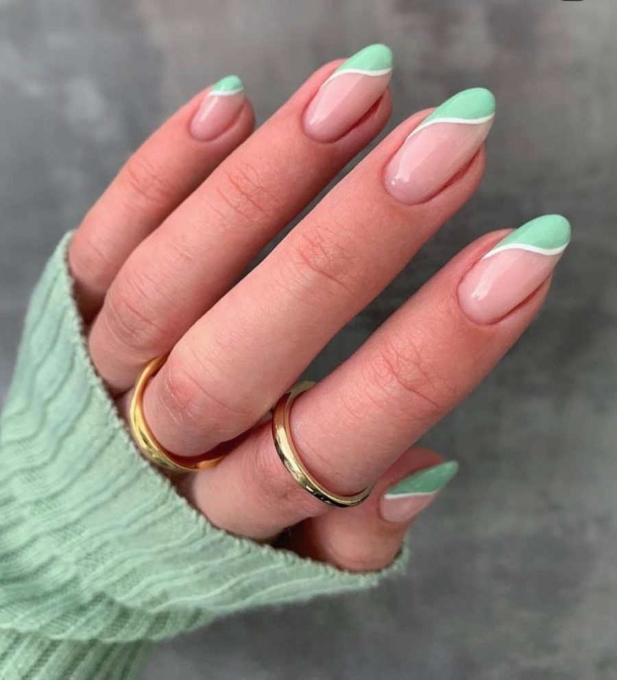 10 diseños de uñas color menta - Mujer saludable 10 | Todo para la mujer  moderna