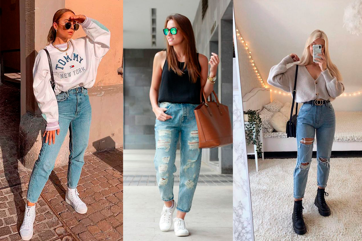 6 outfits con mom jeans - Mujer saludable 10 | Todo para la mujer moderna