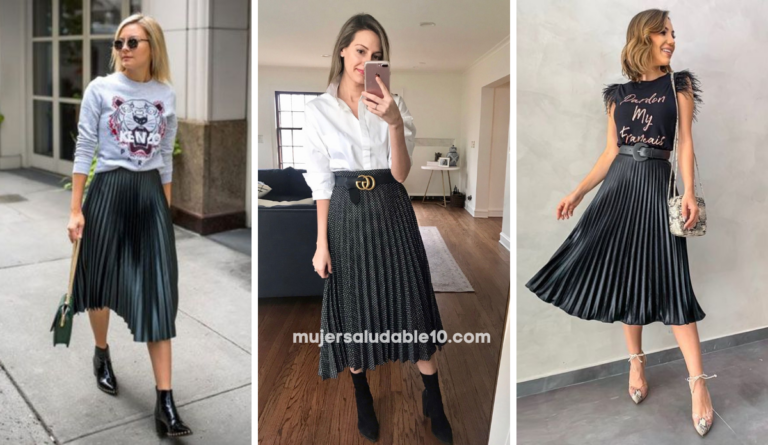 10 formas de usar una falda midi negra