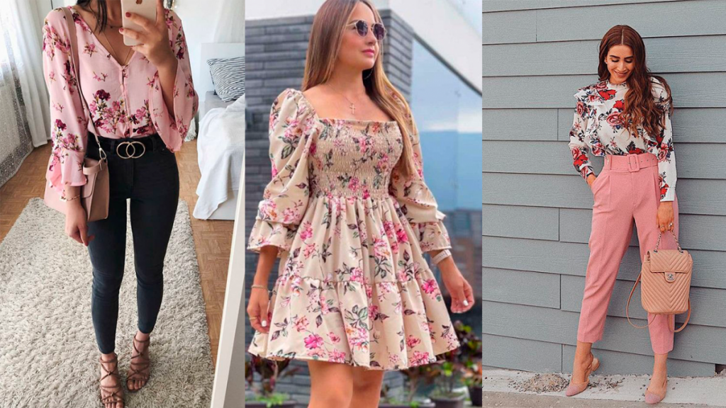5 looks para usar flores en este otoño
