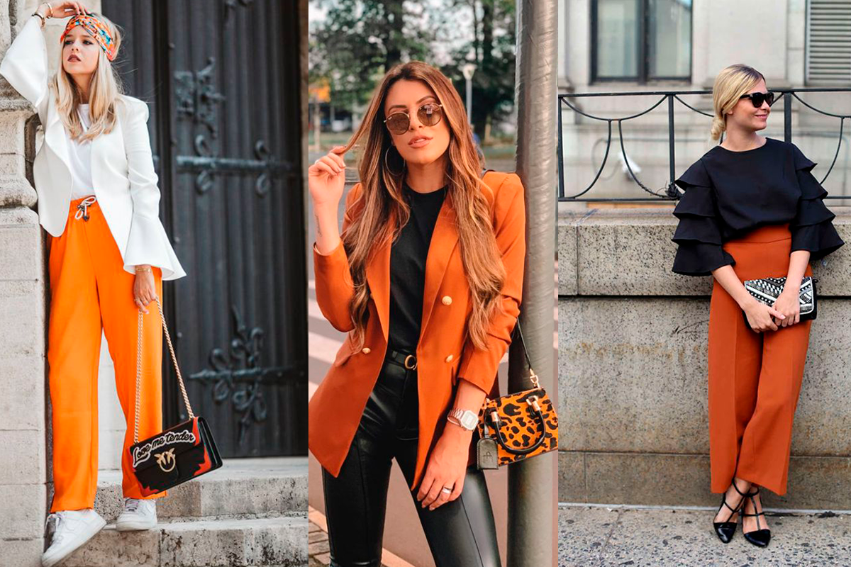 6 formas de combinar el color naranja en tus outfits de otoño - Mujer  saludable 10 | Todo para la mujer moderna