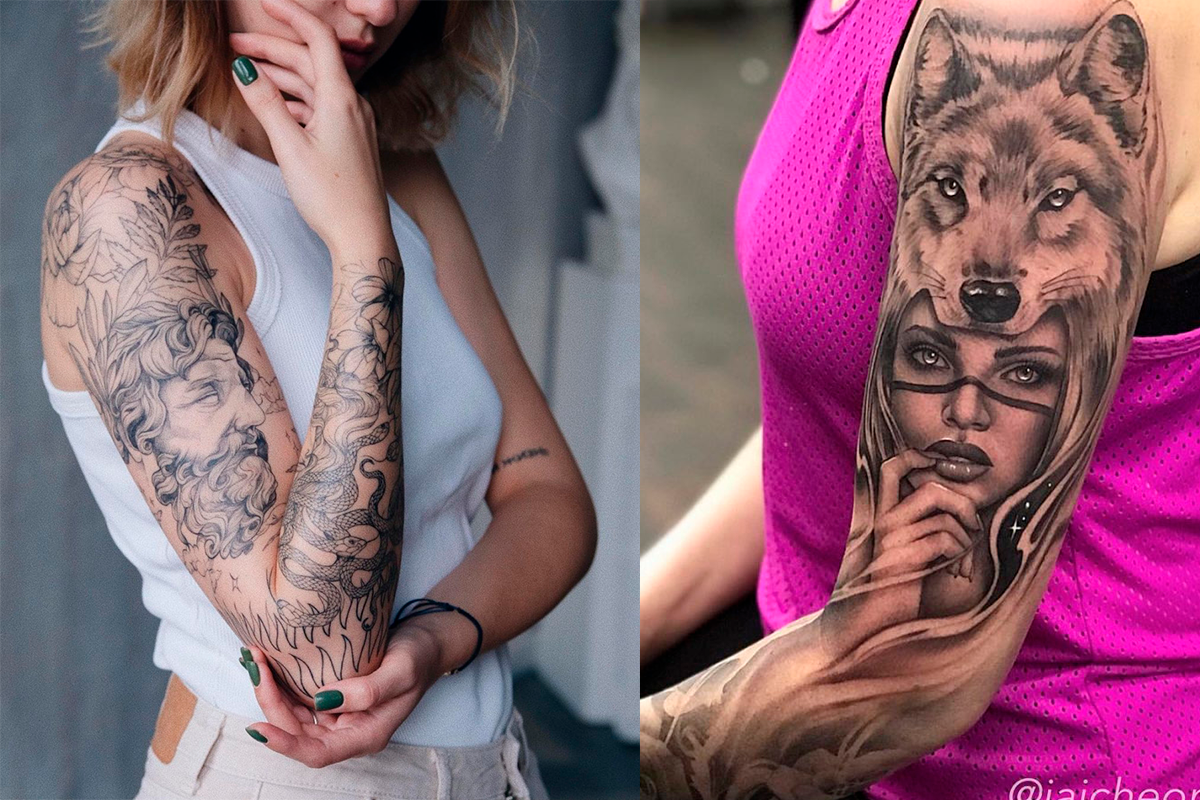 Tatuajes de mangas para mujeres: las mejores ideas y diseños - Mujer saludable 10