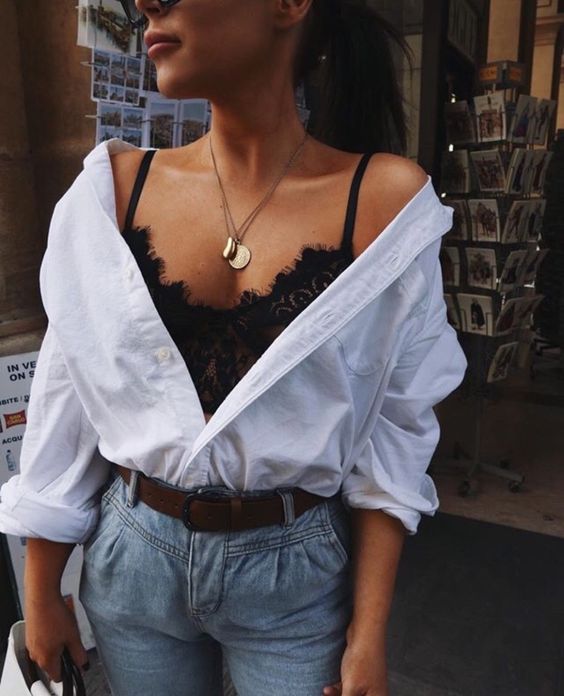 8 outfits casuales con bralette que te hacen sexy - Mujer saludable | Todo para mujer moderna