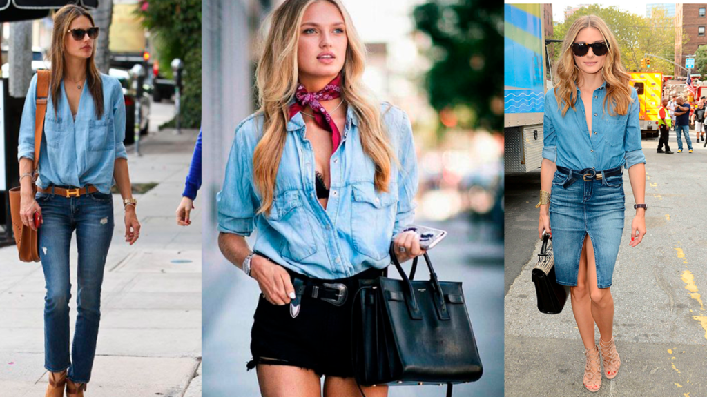 9 looks para combinar una camisa DENIM