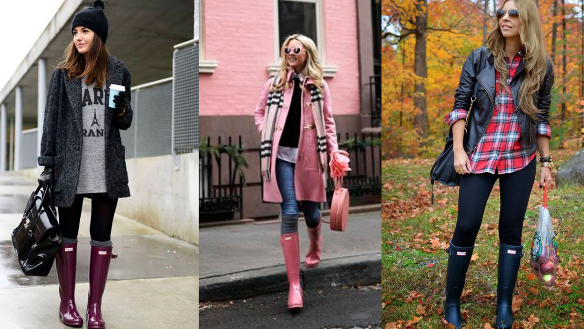 8 looks con botas de lluvia que resaltan tus outfits - Mujer saludable 10 Todo para la moderna