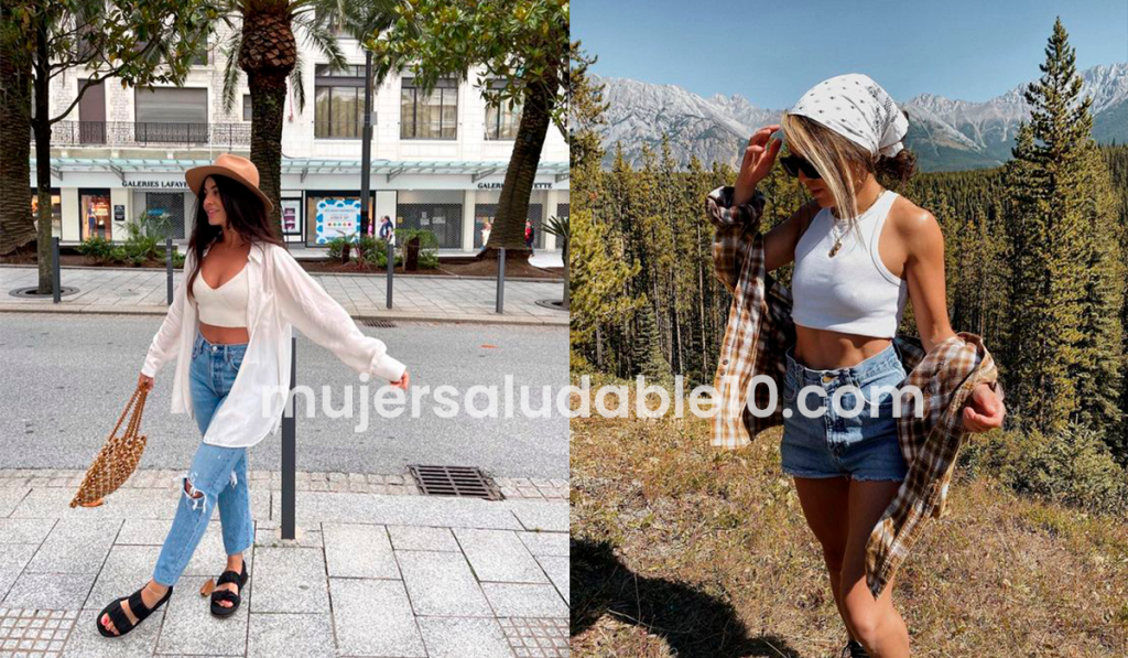 11 outfits cute para ir de campamento de verano