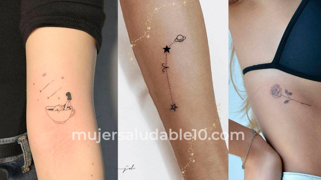 11 ideas de tatuajes pequeños para mujeres