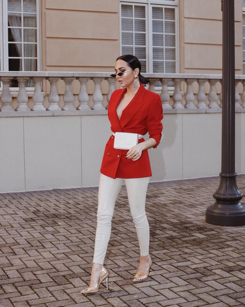 9 formas de combinar un blazer rojo para ir a la oficina - Mujer saludable  10 | Todo para la mujer moderna