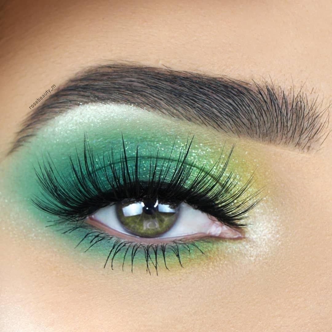10 maquillajes color verde que resaltan tu mirada - Mujer saludable 10 |  Todo para la mujer moderna