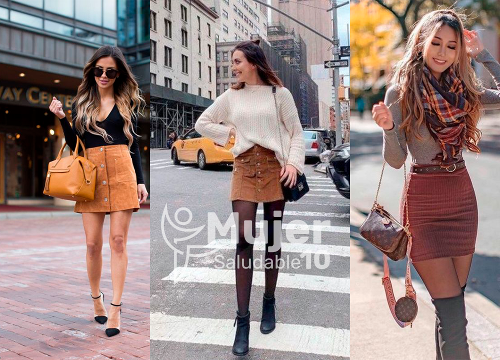 7 outfits para combinar una falda café que te hacen ver FABULOSA - Mujer  saludable 10 | Todo para la mujer moderna