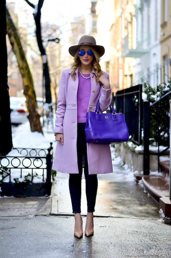 7 outfits color lila para ir a la oficina - Mujer saludable 10 | Todo para  la mujer moderna