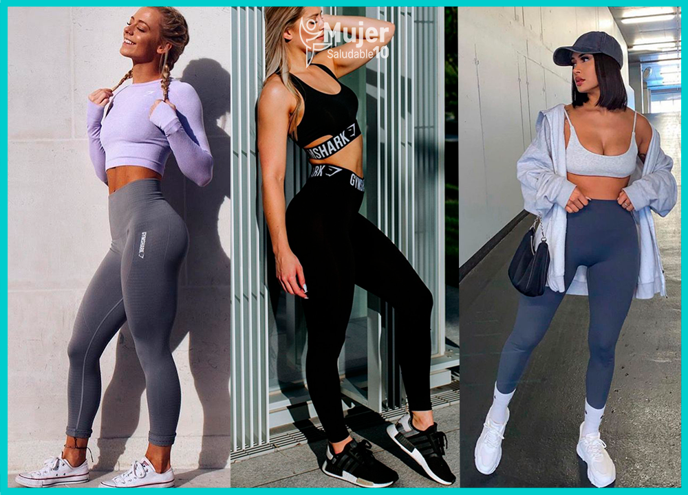 10 outfits para que seas la más atractiva en el gym - Mujer saludable 10