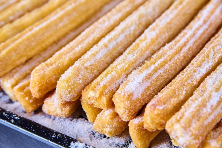 Receta para hacer churros rellenos