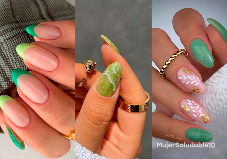 7 formas de llevar verde en tus manicuras esta primavera