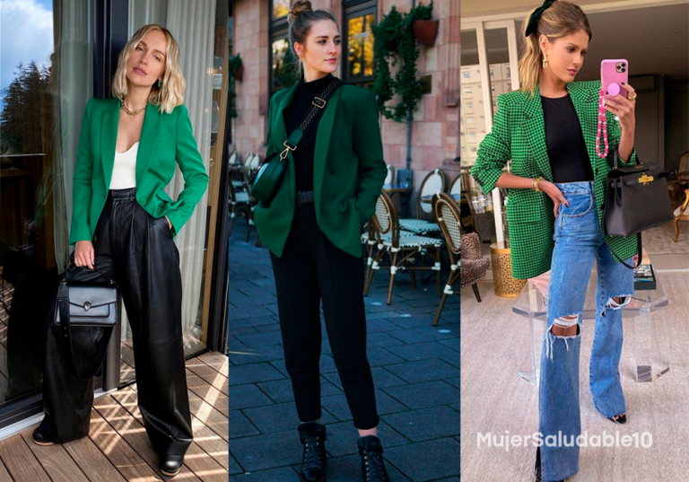 ¿Crees que tu blazer verde no combina con nada? 8 maneras en que puedes llevarlo a la oficina
