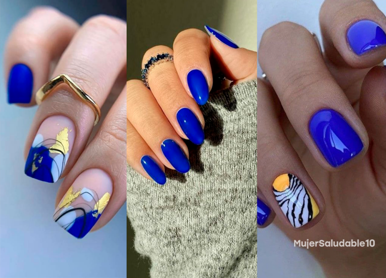 Sigue las tendencias y prueba estas 8 uñas azules clásicas de Pantone