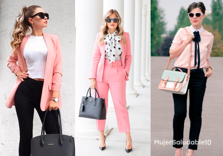 10 outfits bonitos y modernos para combinar rosa y negro