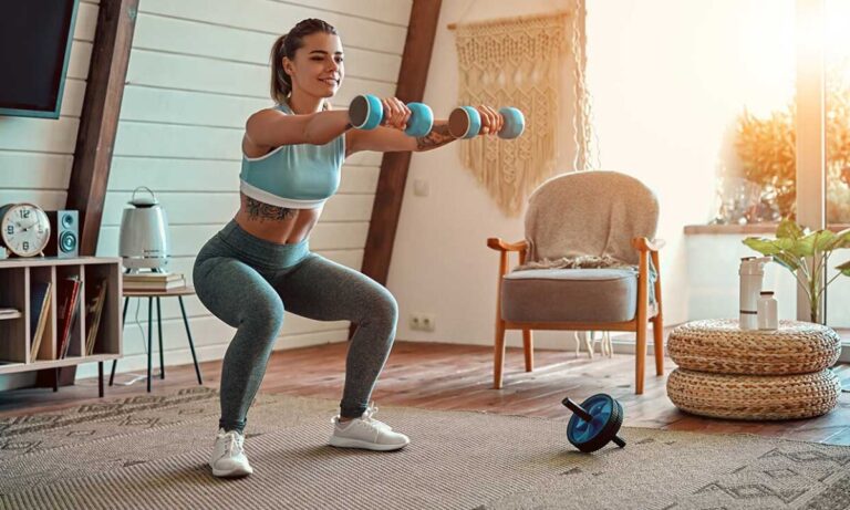 5 ejercicios para la cintura y el abdomen para bajar las lonjas laterales