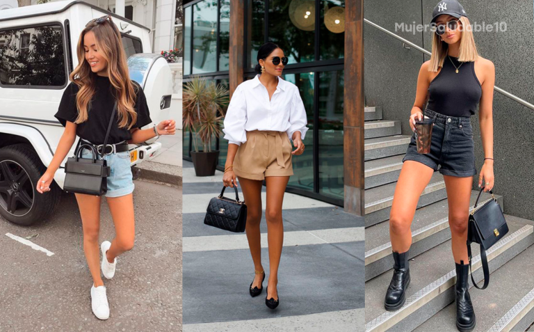 9 outfits con short para ir a dar una vuelta el fin de semana