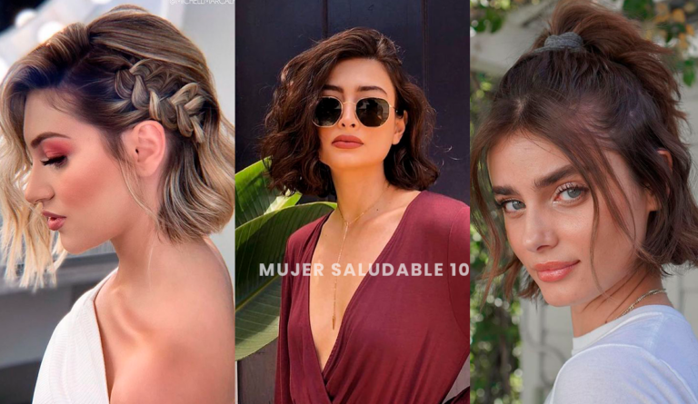 Peinados para cabello corto que te hacen ver diferente