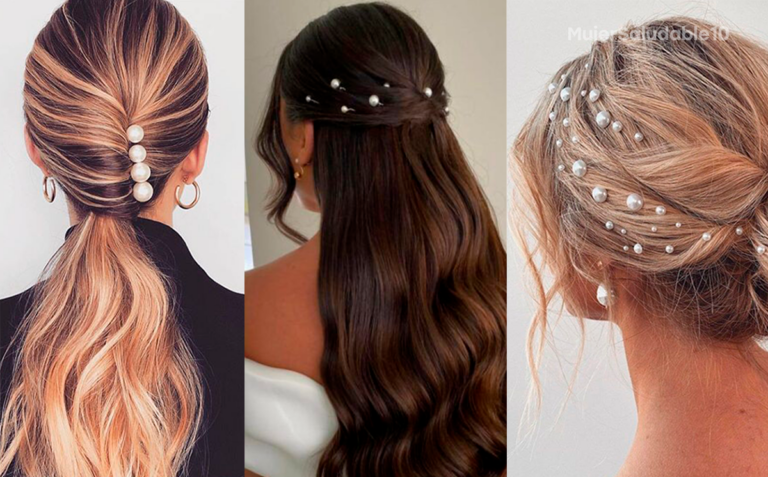 Perlas En El Cabello La Nueva Tendencia Que Le Agrega Elegancia A Tu Peinado Mujer Saludable 