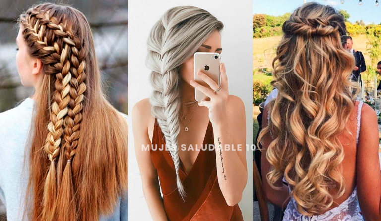 8 peinados para cabello largo