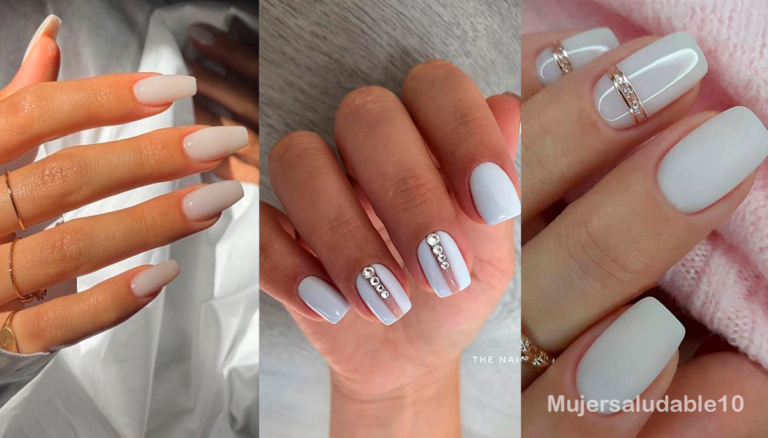Manicuras blancas, bonitas y elegantes para cualquier ocasión
