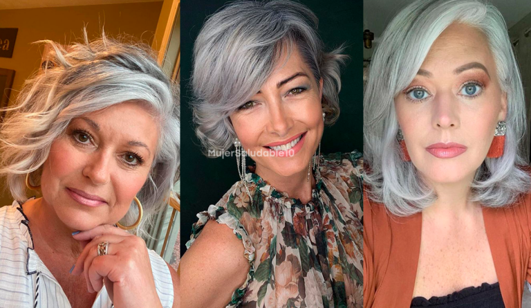 Cortes de cabello para mujeres que quieren presumir sus canas