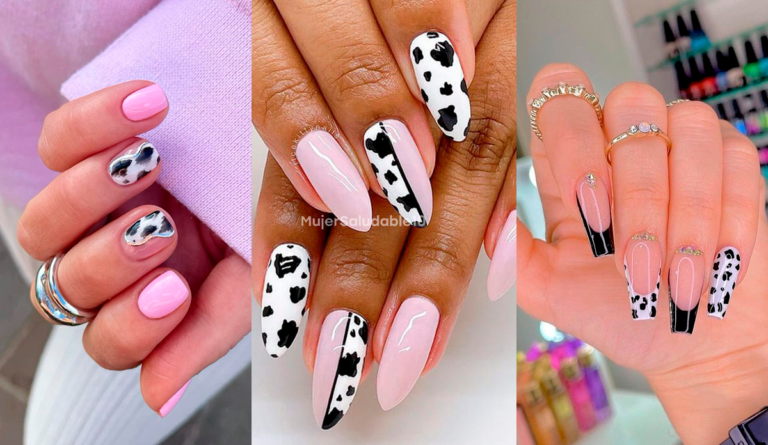 10 manicuras con estampado de vaca que regresan este verano