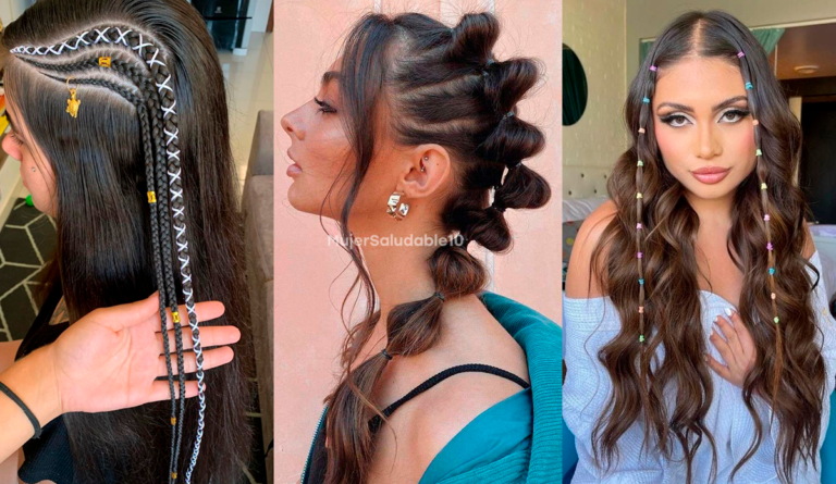 10 peinados con ligas que te hacen ver más joven