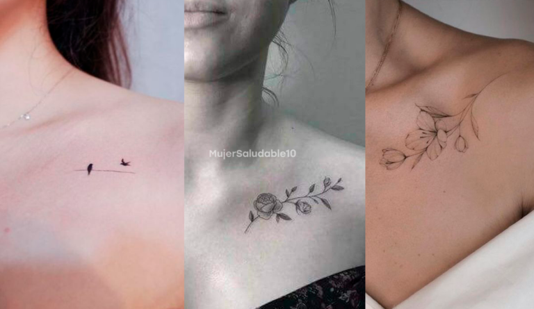 Si tu primer tatuaje es en la clavícula deberías probar uno de estos 9 diseños