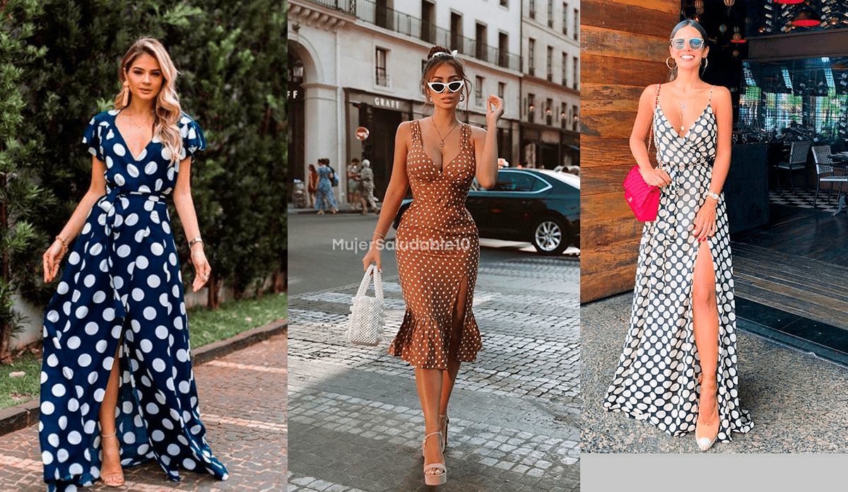10 vestidos de lunares para lucir en el verano - Mujer saludable 10 | Todo para la mujer moderna
