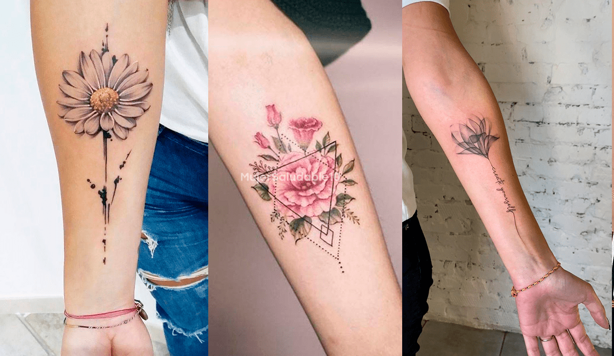 10 lindos tatuajes para mujer en el brazo - Mujer saludable 10 | Todo para  la mujer moderna