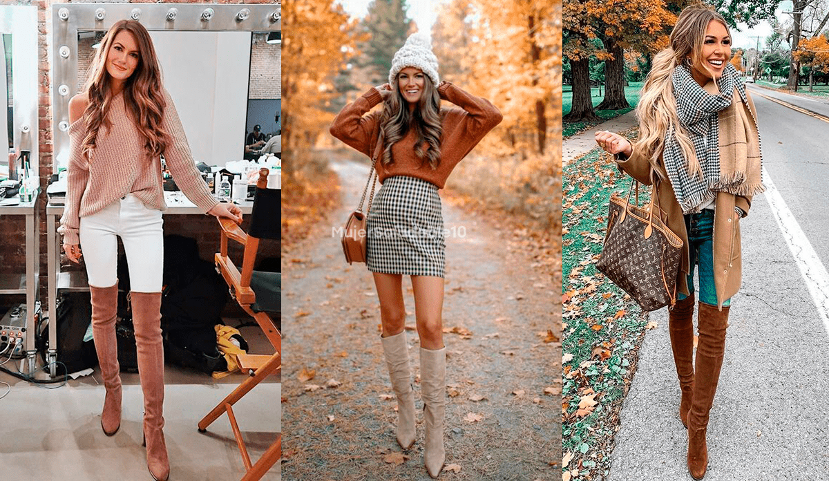10 outfits con botas largas que te hacen ver FABULOSA en el otoño - Mujer  saludable 10 | Todo para la mujer moderna