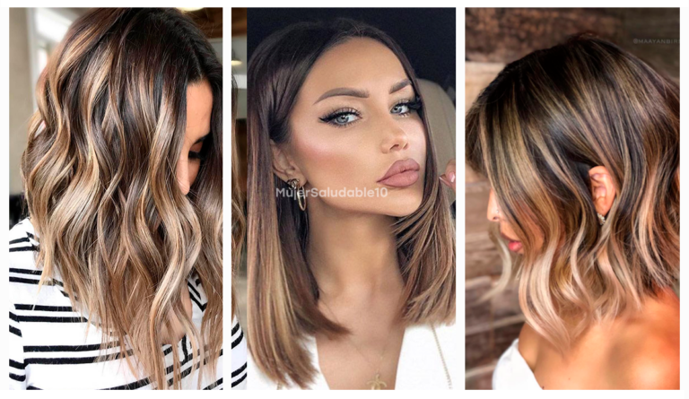 Bob balayage para morenas: La tendencia en otoño para este 2022
