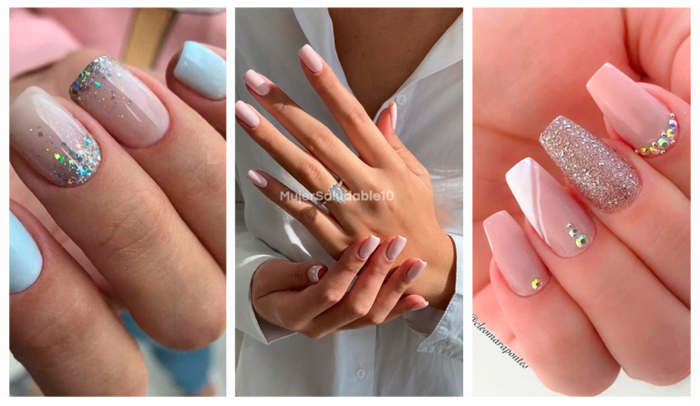 10 diseños de uñas cortas para lucir la noche de compromiso