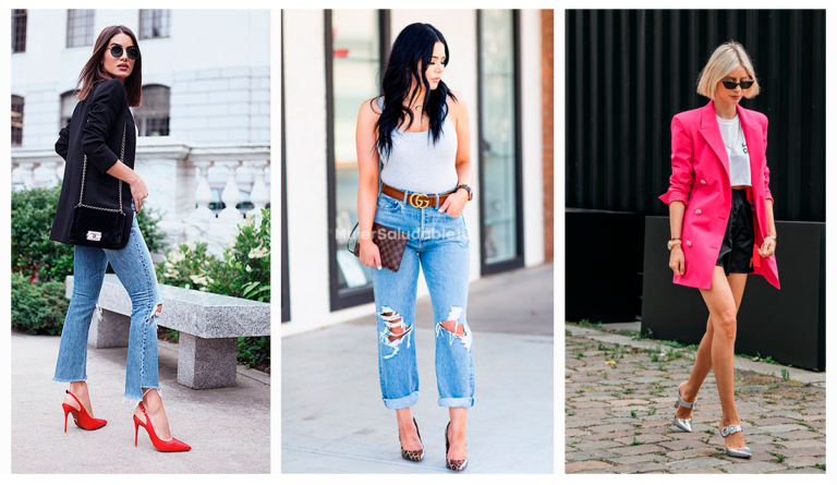 Outfits con stilettos elegantes y juveniles