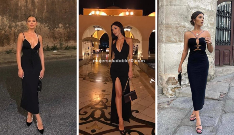 10 ideas de vestidos negros para darle la bienvenida a la soltería