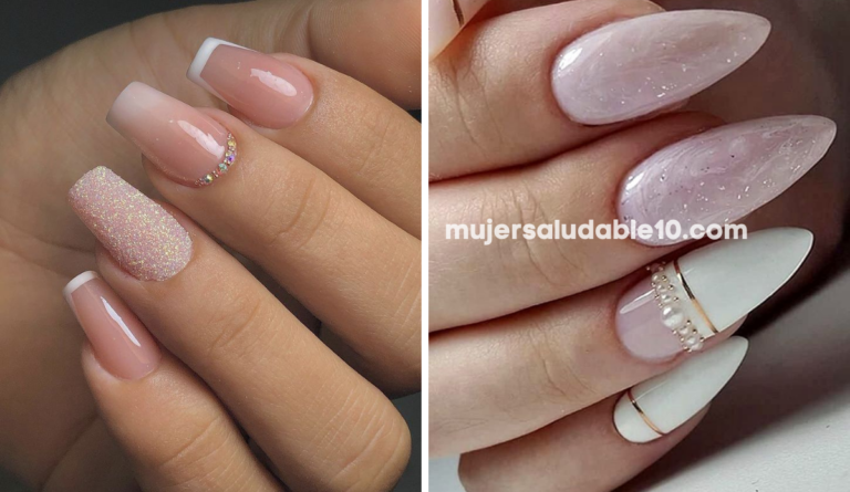 Ideas de manicuras sobrias para la fiesta de fin de año