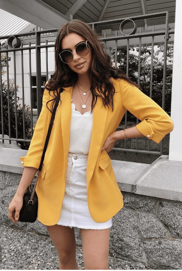 10 ideas para llevar el color amarillo en tus outfits este año - Mujer  saludable 10 | Todo para la mujer moderna