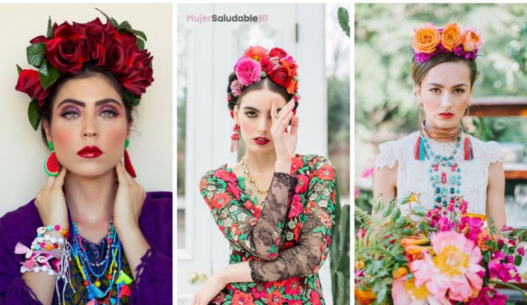 10 fantásticas ideas para recrear el disfraz de Frida Kahlo moderno