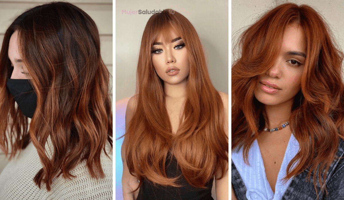 Tintes cabello cobrizo que son perfectos para el otoño - Mujer saludable 10 | Todo para la mujer moderna