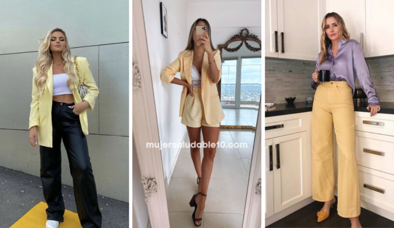 10 ideas para llevar el color amarillo en tus outfits este año